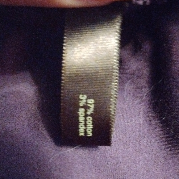 Women's Burgundy Short Sleeve Top - Picture 10 of 10